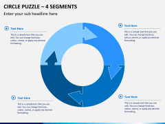 Circle puzzle PPT slide 14