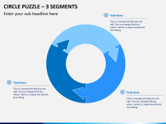 Circle puzzle PPT slide 15