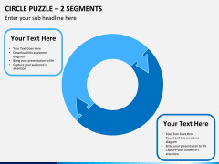 Circle puzzle PPT slide 16