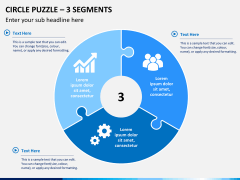 Circle puzzle PPT slide 5