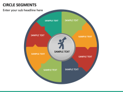 Circle segment free PPT slide 1