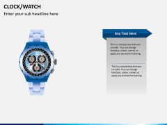 Clock / watch PPT slide 10
