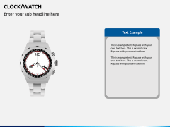 Clock / watch PPT slide 9
