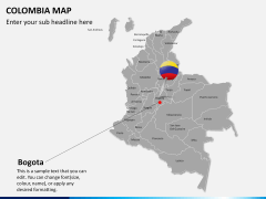 Colombia map PPT slide 13