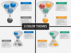 Cone with sphere PPT cover slide