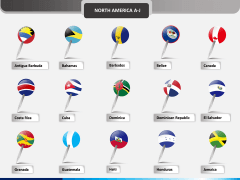 Country flag pins - type 1 PPT slide 14
