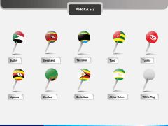 Country flag pins - type 1 PPT slide 4