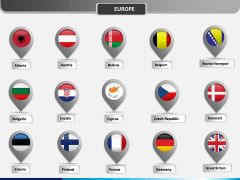 Country flag pins - type 2 PPT slide 4