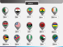 Country flag pins - type 2 PPT slide 9