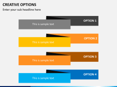Creative options PPT slide 11