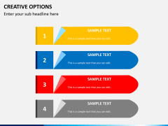 Creative options PPT slide 4