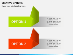 Creative options PPT slide 5