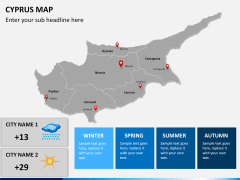 Cyprus map PPT slide 16