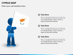 Cyprus map PPT slide 21