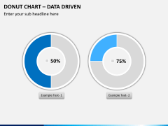 Donut chart PPT slide 10