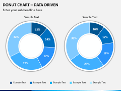 Donut chart PPT slide 6