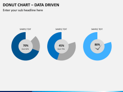 Donut chart PPT slide 8