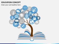 Education concept PPT slide 1