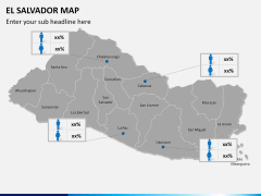 El Salvador map PPT slide 17