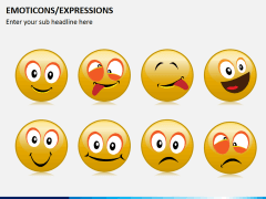 Emoticons PPT slide 2