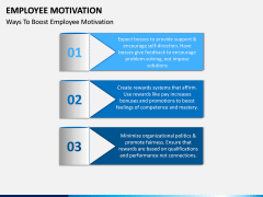 Employee motivation PPT slide 8