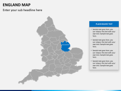 England map PPT slide 10