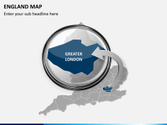 England map PPT slide 16