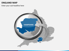 England map PPT slide 17