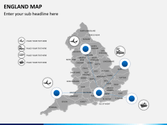 England map PPT slide 4