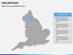 England map PPT slide 8