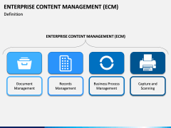 Enterprise Content Management (ECM) PPT slide 2