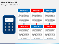 Financial crisis PPT slide 3