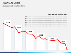 Financial crisis PPT slide 4