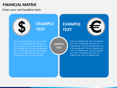 Financial matrix PPT slide 1