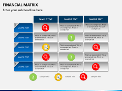 Financial matrix PPT slide 9