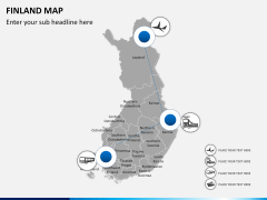 Finland Map PPT slide 6