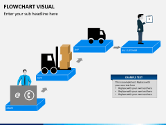 Flowchart visual PPT slide 6