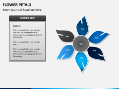 Flower petals PPT slide 10