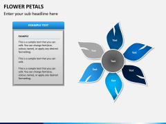 Flower petals PPT slide 9