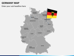 Germany map PPT slide 5