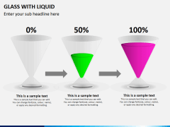Glass with liquid PPT slide 2