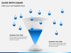 Glass with liquid PPT slide 6