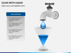 Glass with liquid PPT slide 7