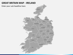 Great britain map PPT slide 13