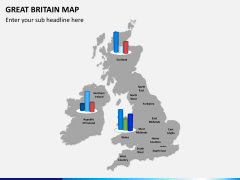 Great britain map PPT slide 14