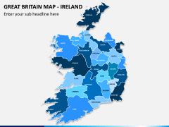 Great britain map PPT slide 16