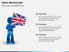 Great britain map PPT slide 22
