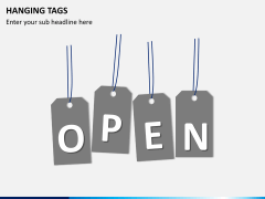 Hanging tags PPT slide 5