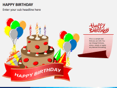 Happy birthday PPT slide 2