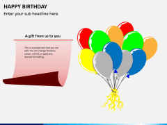 Happy birthday PPT slide 5